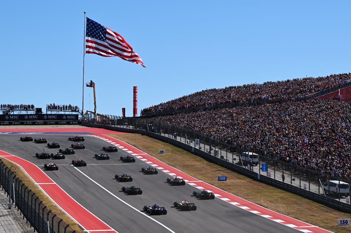 F1 COTA schedule IST