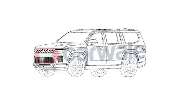 Jeep Grand Wagoneer Patented in India as REEV SUV