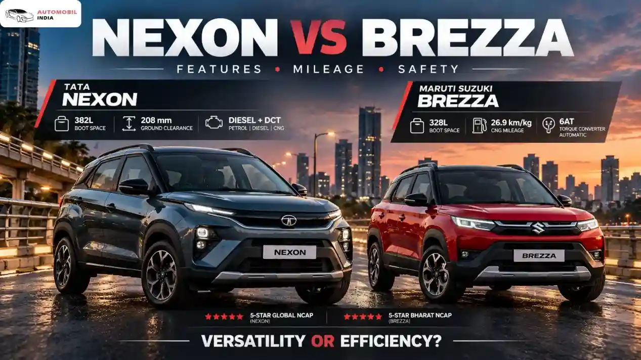Tata Nexon vs Maruti Brezza: Safety, Mileage, Features and Practicality
