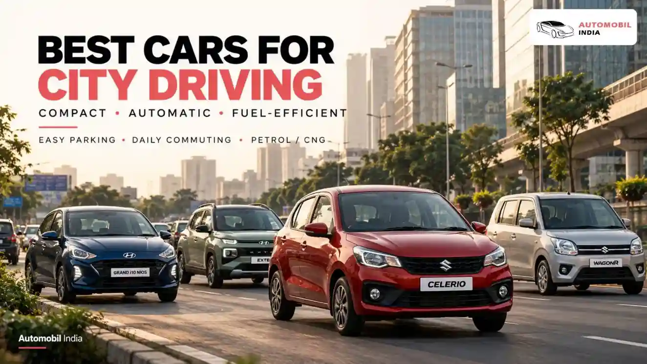 Best Cars for City Driving in India: Compact, Automatic and Fuel-Efficient Options