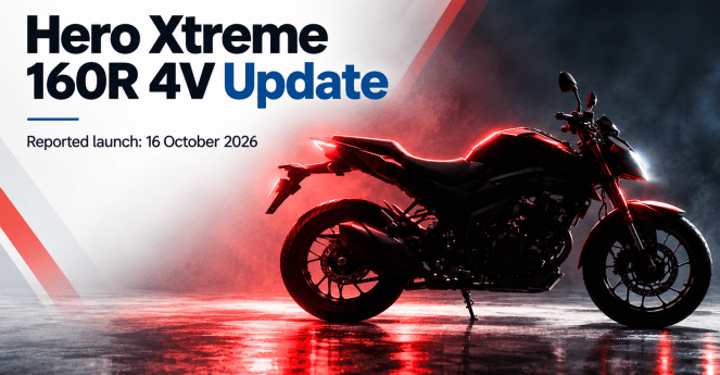 2026 Hero Xtreme 160R 4V Debuting Oct 16