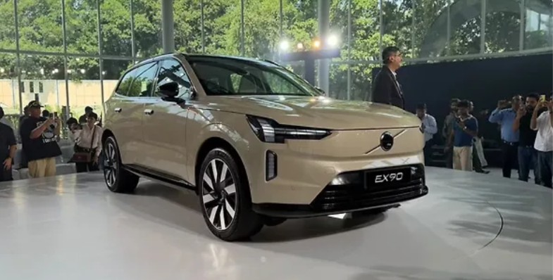 Volvo EX90 Flagship Electric SUV Launched at Rs 1.26 Crore