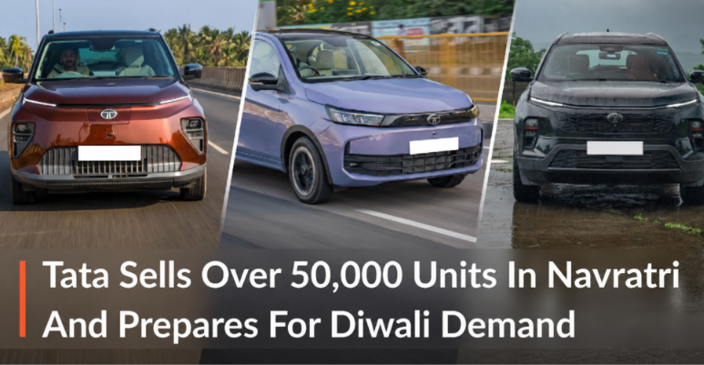Tata Motors Records Over 50,000 Vehicle Sales During Navratri