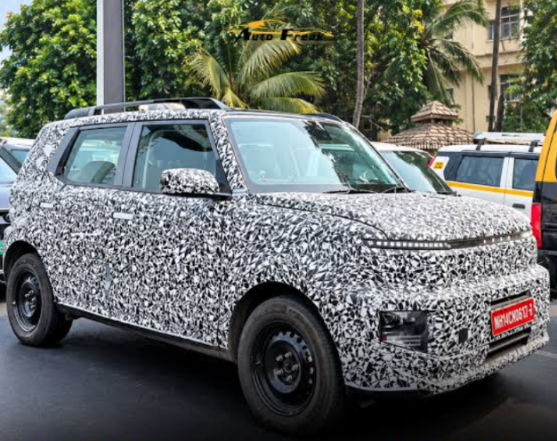 Upcoming Hyundai Sub-4m EV Spotted on Test Again in India