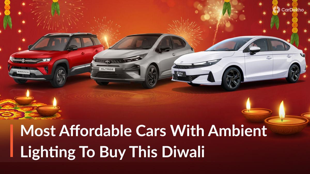 Top 10 Most Affordable Cars In India Offering Ambient Lighting