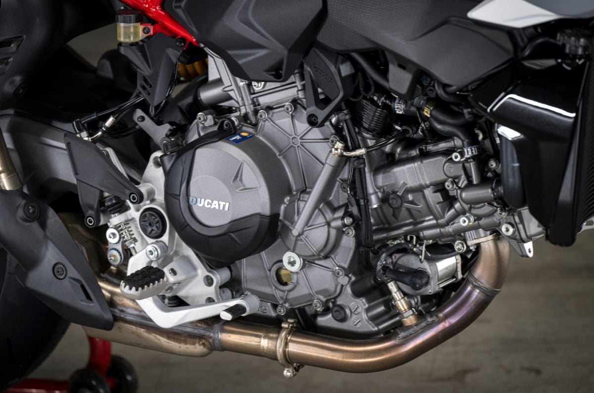 Ducati 890cc V2 Engine on the Hypermotard V2.