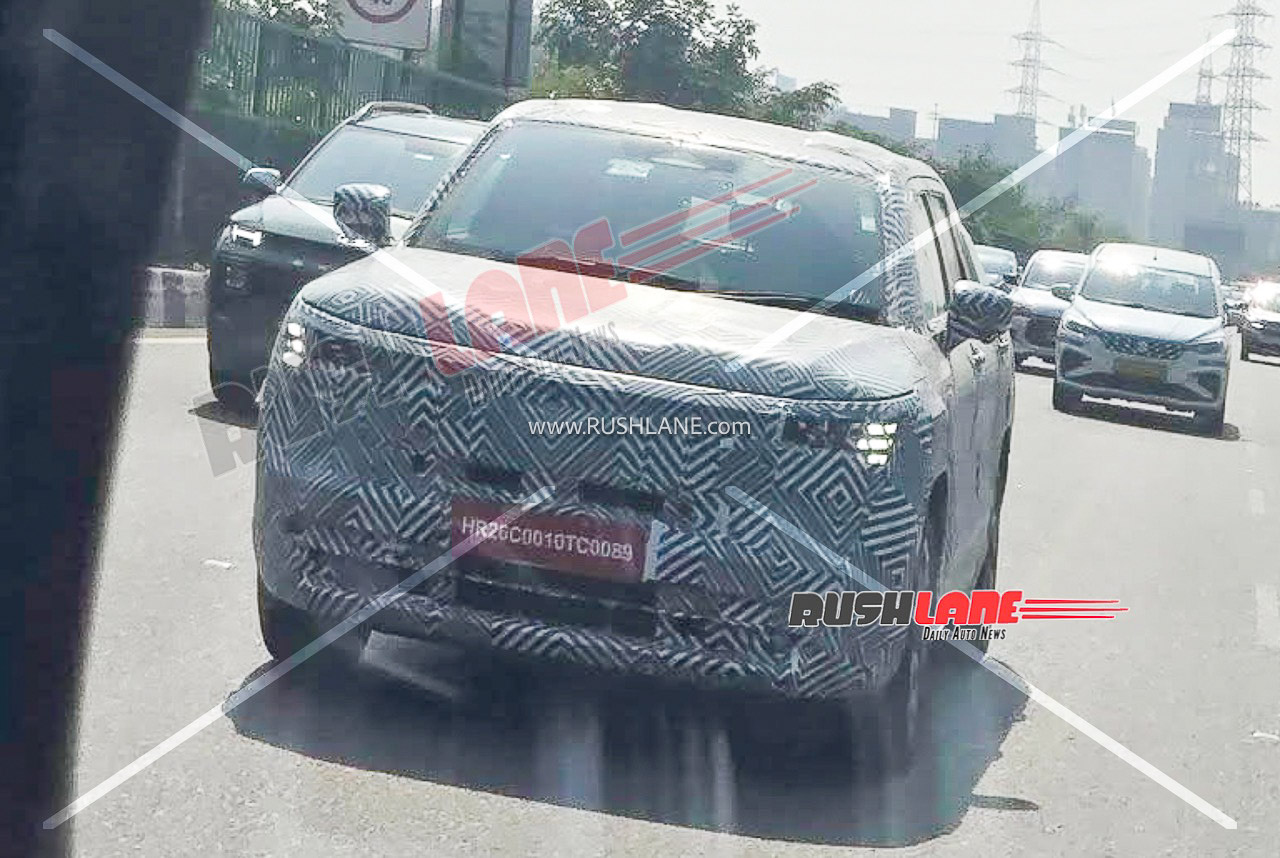 2027 Maruti Nexa Electric MPV Spied Showing New Cabin Details