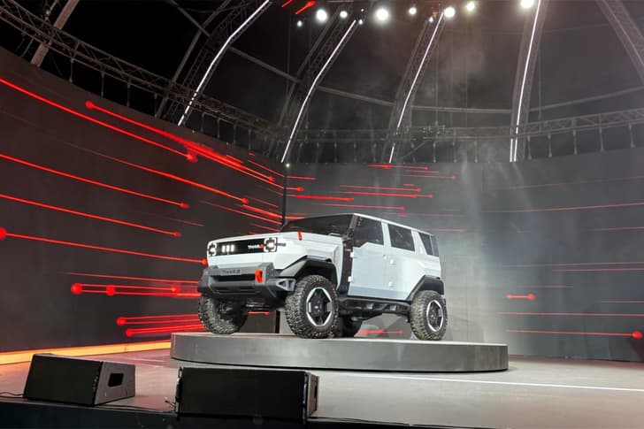Mahindra Thar e photo