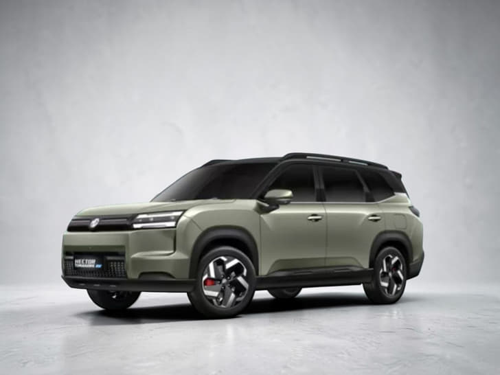 MG Hector Tomahawk EV photo