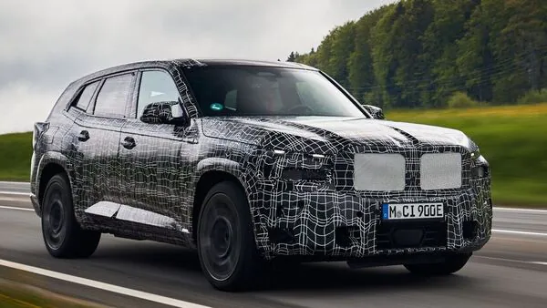 BMW XM production model would come with a more conventional approach in terms of design. (BMW)