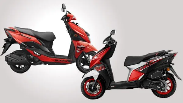 TVS Ntorq 125 Race XP and Suzuki Avenis 125 looks quite similar from the side profile. 