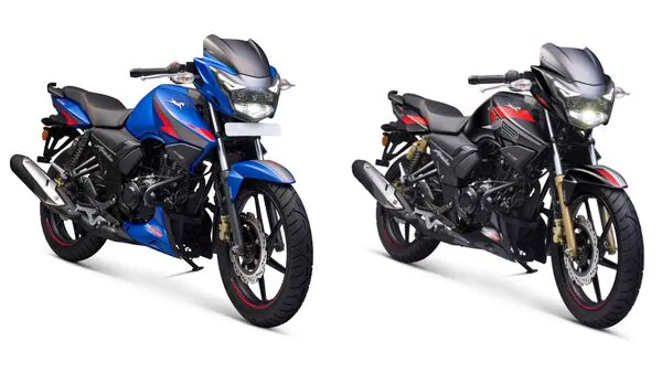 TVS has updated their two-valve versions of the Apache mechanically as well as cosmetically. 