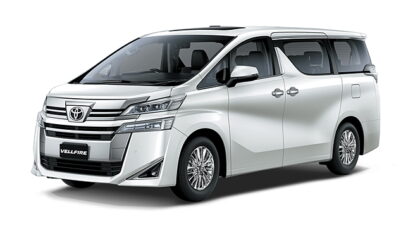 Toyota Vellfire - Pearl White