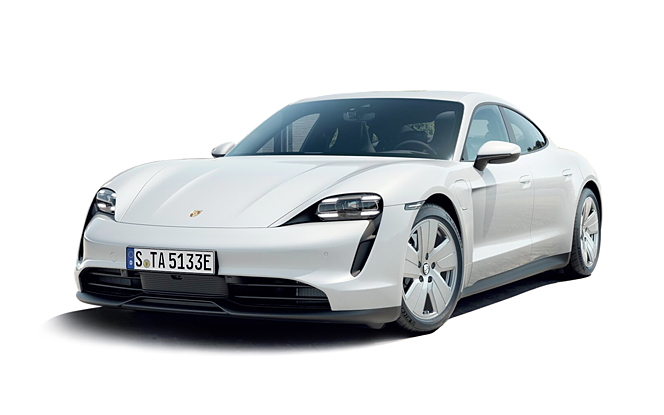 Porsche Taycan - Carrara White Metallic