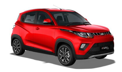 Mahindra KUV100 NXT - Flamboyant Red