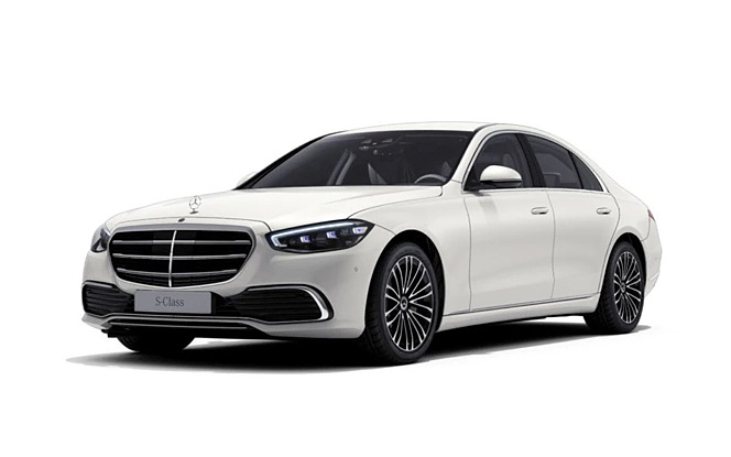 Mercedes-Benz S-Class - Designo Diamond White Bright