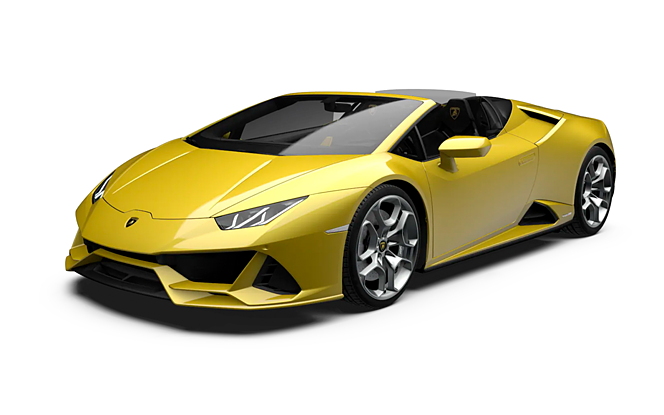 Lamborghini Huracan Evo Spyder - Giallo Tenerife