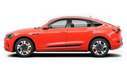 Audi e-tron Sportback - Catalunya Red Metallic