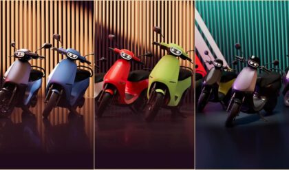 Ola S1 Pro (2nd Generation), Air, and X compared