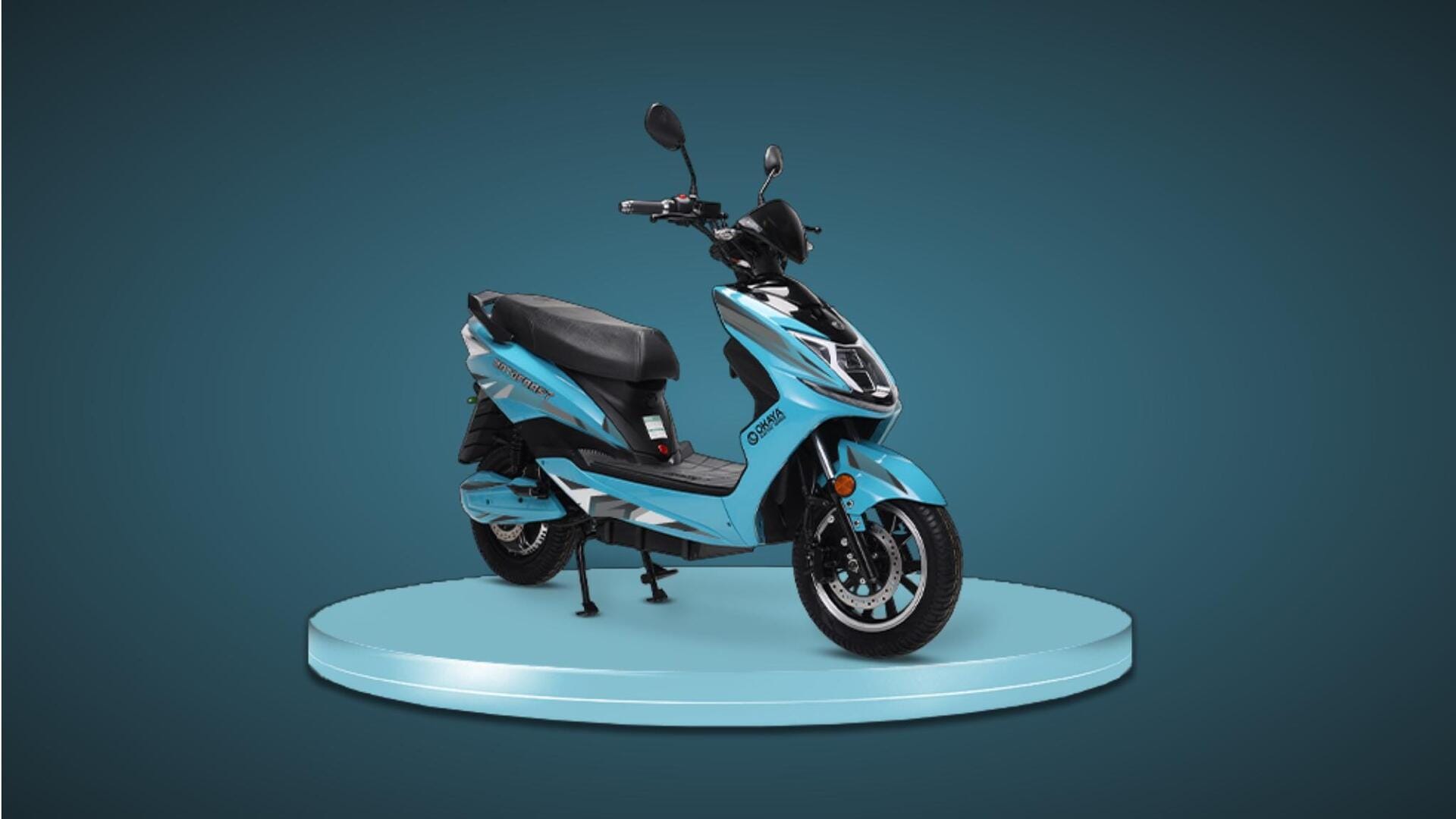Okaya Motofaast EV launched in India at Rs. 1.37 lakh