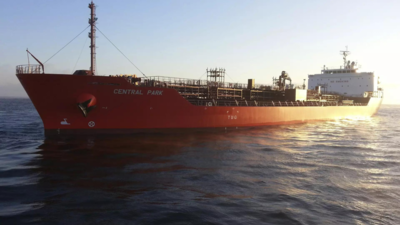 Missiles from rebel territory in Yemen miss a ship near key Bab el-Mandeb Strait, US official says