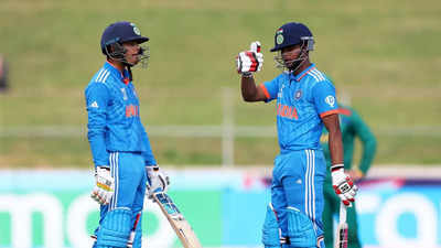 Sachin Dhas, Uday Saharan take India to fifth straight U19 World Cup final