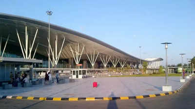 Vehicles picking up flyers from Bengaluru airport to pay fee