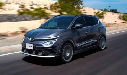 VinFast VF e34 mid-size SUV begins testing in India