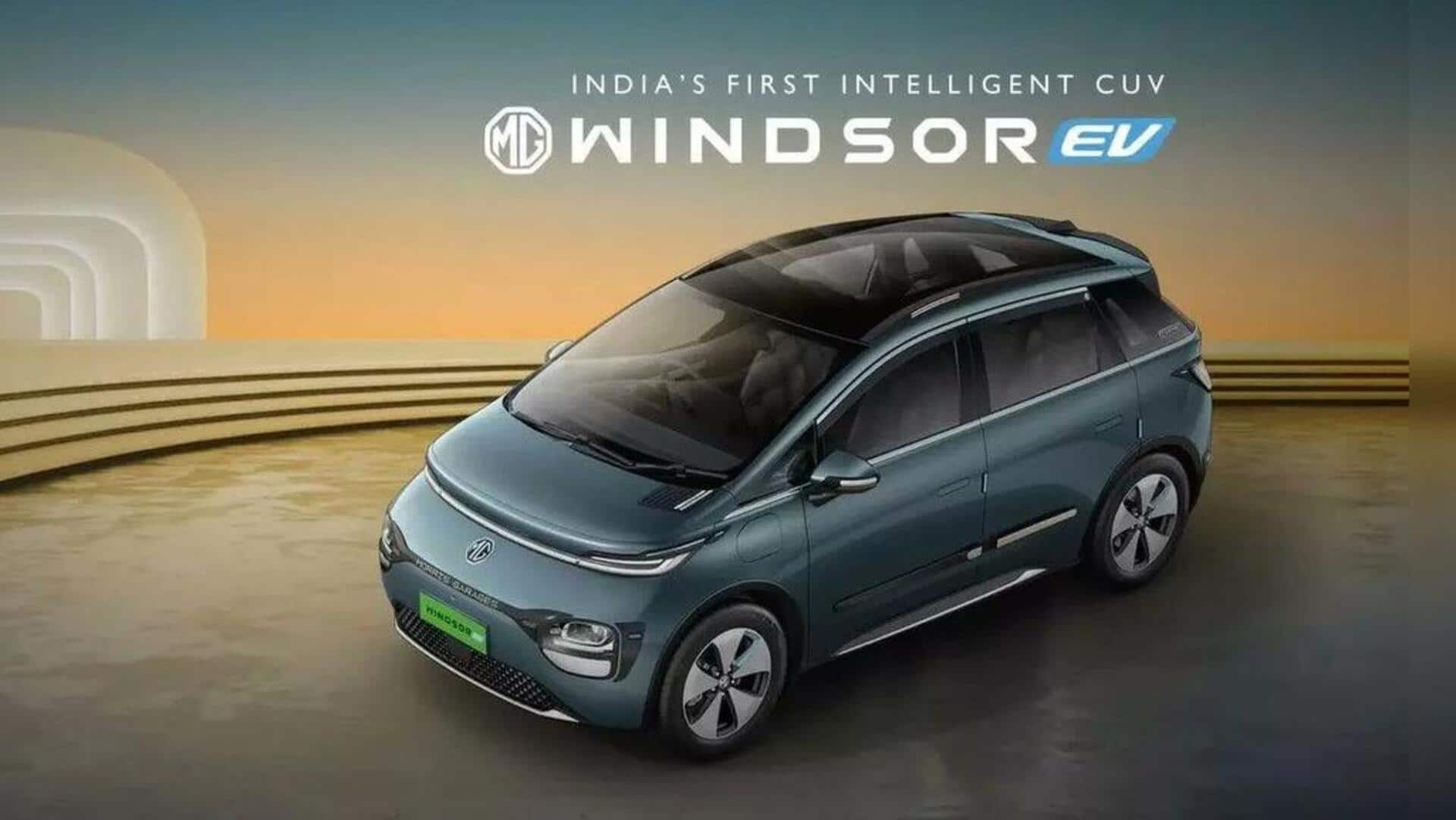 MG Windsor EV debuts: How its battery-as-a-service ownership model works