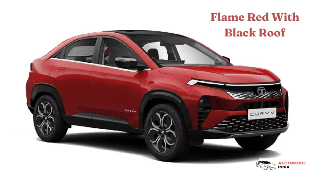 Flame Red With Black Roof