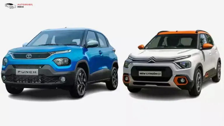 Tata Punch vs Citroen C3