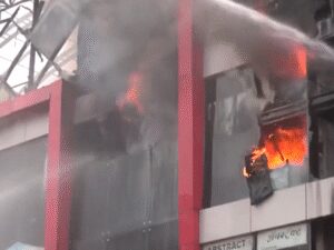 Mumbai fire brigade douses Bandra mall fire after over 22 hours