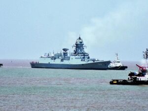 Navy intensifies muscle-flexing against Pakistan even as small arms fire continues across LoC