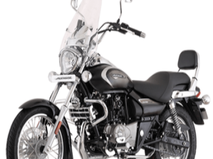 Bajaj Avenger 220 Cruise comes with spoked rims instead of alloy wheels.