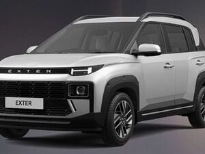 The base variant of the Exter is offered with a petrol as well as a CNG powertrain.