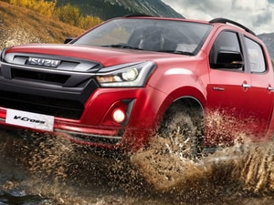 The Isuzu V-Cross was recently updated in the Indian market. It now features a 4x4 drivetrain as standard.