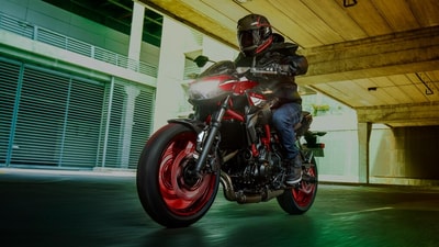 The Kawasaki Z650 comes with a parallel twin engine.