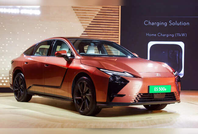 Lexus drives in first battery electric model ES500e in India