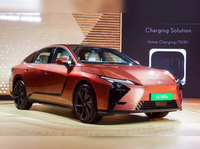 Lexus drives in first battery electric model ES500e in India