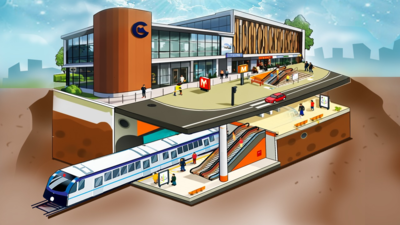 When metro builds a city: Chennai Metro Rail plans to develop 73.4L sqft across 37 locations as commercial hubs along Phase-II corridors to boost non-fare revenue