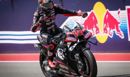 MotoGP 2026: Aprilia Racing's Marco Bezzecchi wins the US Grand Prix