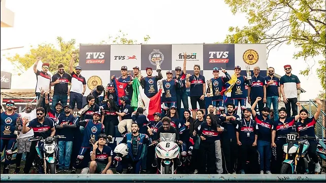 TVS Apache Racing Experience GP completes first international season finale at MIC