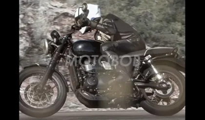 Triumph Bonneville 350 Spied Testing for the First Time