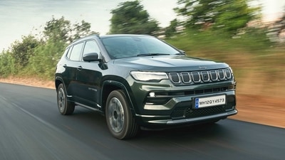 Jeep Compass is powered by a diesel engine only. There is no petrol on offer.