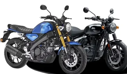 Royal Enfield Hunter 350 Base Premium vs Yamaha XSR155: Competition Check