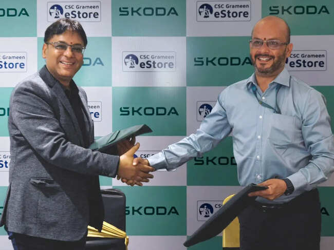 Škoda Auto India partners with CSC Grameen eStore to expand reach across India - 1