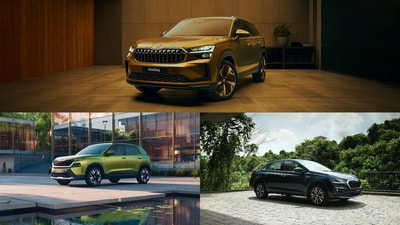 Skoda Auto is offering discounts of up to  ₹3.5 lakh across the Kylaq, Slavia, and Kodiaq in April 2026