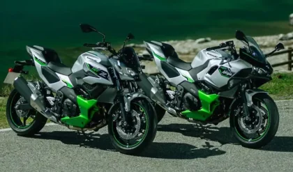 Kawasaki Z7 Hybrid and Ninja 7 Hybrid Get Updated to Make Them More Practical