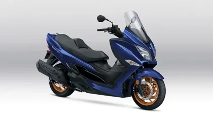 Suzuki Burgman 400 Showcased in India at Matsuri Festival