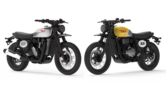 BSA Scrambler 650 Available in Three Colours
